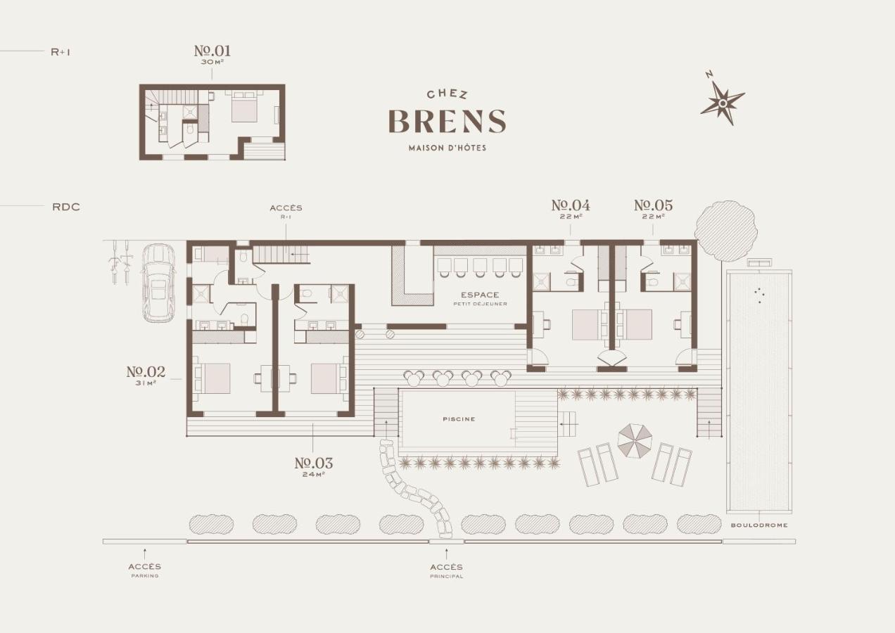 Chez Brens - Maison D'Hotes A La Hume Gujan-Mestras Exteriér fotografie